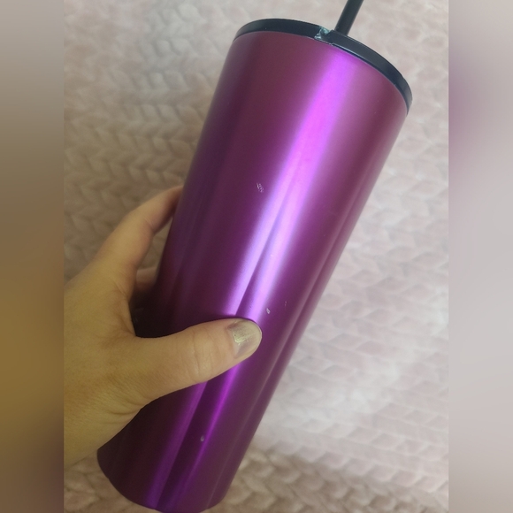 Starbucks 24oz metal tumbler with straw - Picture 3 of 7